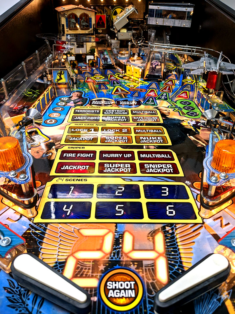 24 Pinball Machine by STERN Pinball For Sale UK